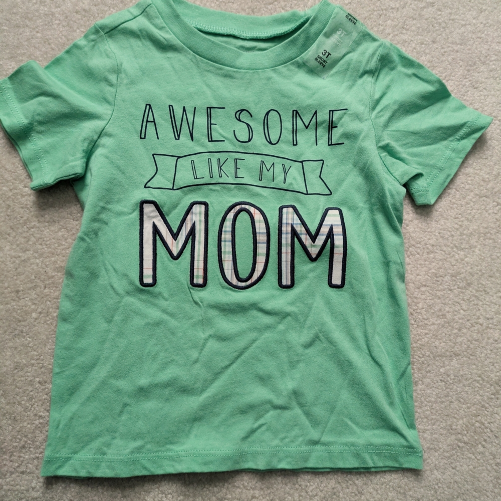 First Impressions Mint Green Tee - Awesome Like My Mom